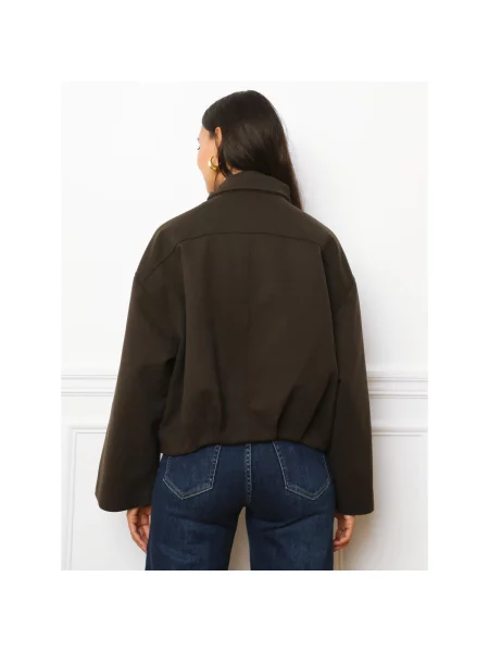 Palton La Modeuse maro