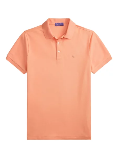 Polo Ralph Lauren Purple Label cu broderie violet