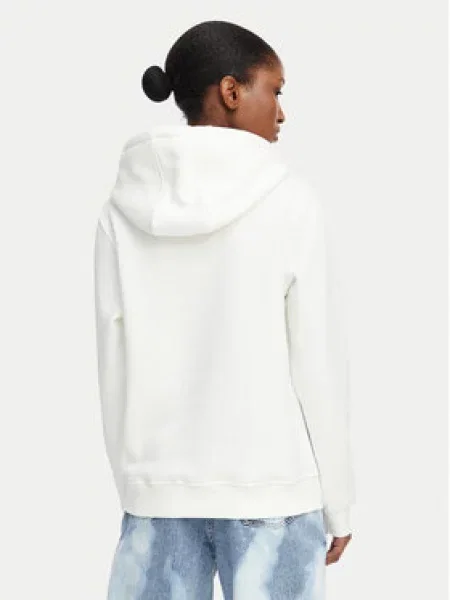 Tommy Jeans Sweater majica crvena / crna bijela