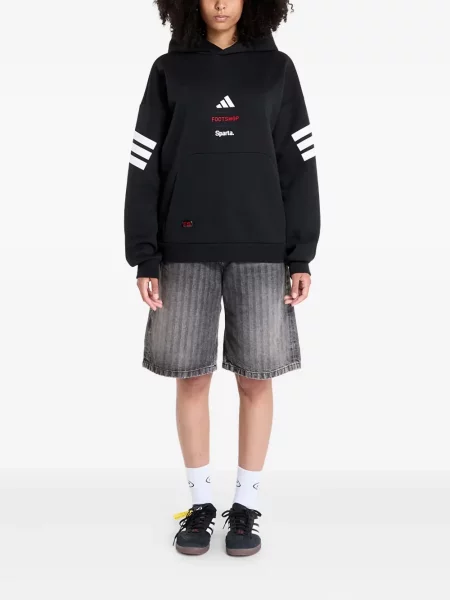 Pălărie Adidas cu dungi cu imagine de costum albastru