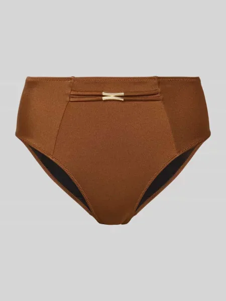 Bikiniowe majtki w kroju slim fit z detalem z logo model Hello Sunset' Marie Jo