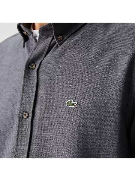 Lacoste Koszula Lacoste szara
