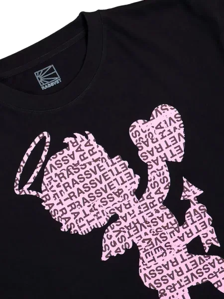 Tricou Rassvet cu imagine negru