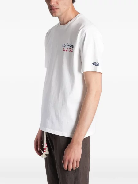 Tricou Mc2 Saint Barth cu imagine alb