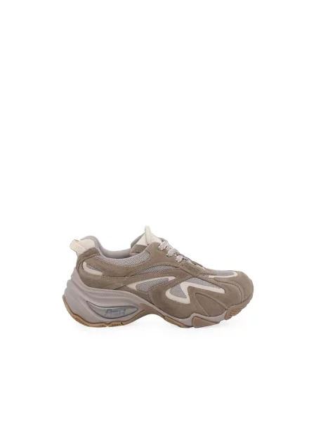Sneakersy Ash zamszowe brązowe