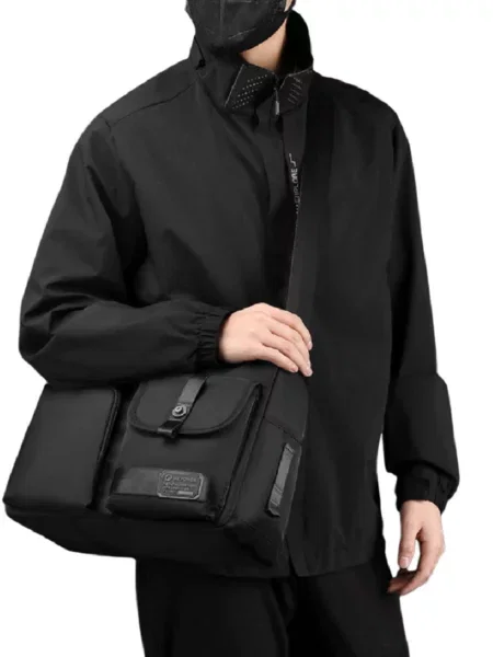 Сумка через плечо Royalbag черная