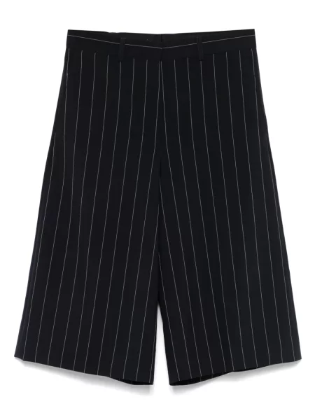 Pantaloni scurți Stella Mccartney cu dungi albastru