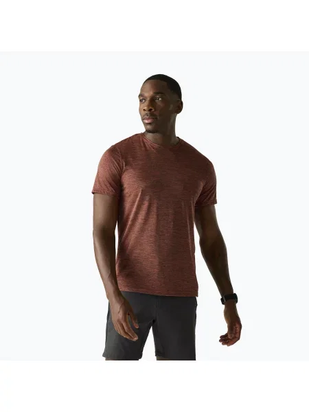 Мъжка тениска за трекинг REGATTA Fingal Edition brick червено