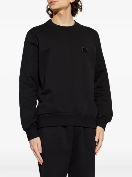 Hanorac crewneck Dolce & Gabbana negru
