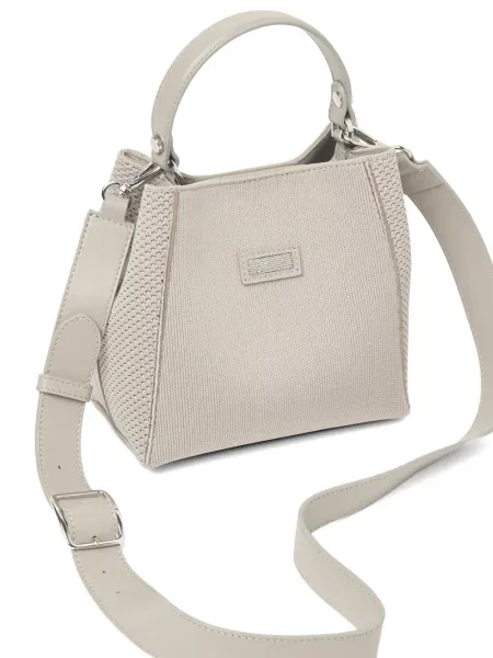 Mini geantă de mână Peserico mini bej