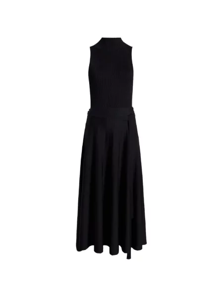 Rochie midi Another Tomorrow negru