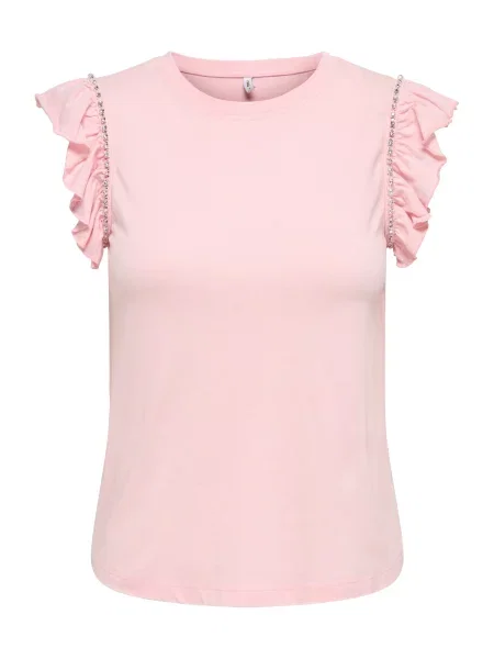 ONLY Tricou ONLPETRA' roz