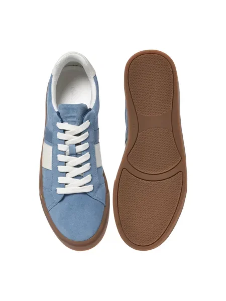Sneakersy Baldinini zamszowe niebieskie