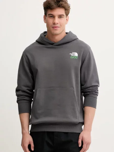 The North Face hanorac cu glugă pentru bărbați din MOTION gri