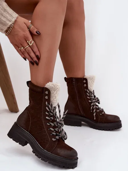 Botine Boto din piele negru