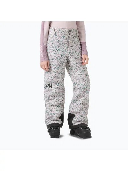 Gyerek sínadrág Helly Hansen Diamond purple clay aop. Méret: fehér