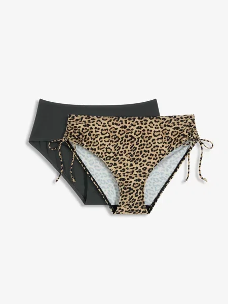 Figi bikini 2 pary czarne