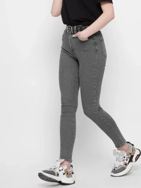 CARICA ­ Скинни джинсы сірі