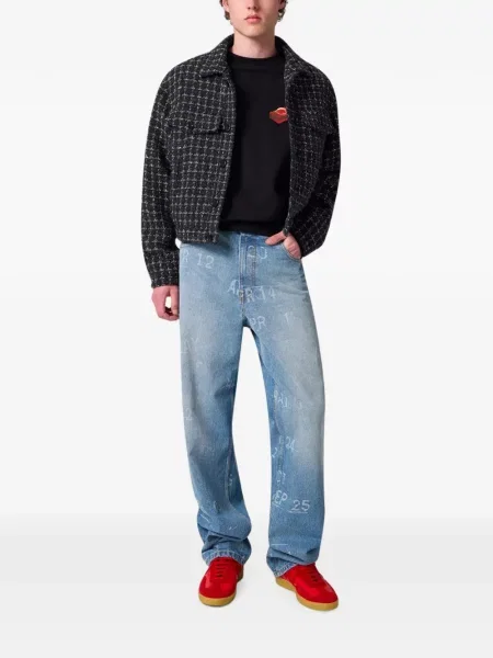 Pulover Msgm cu imagine negru