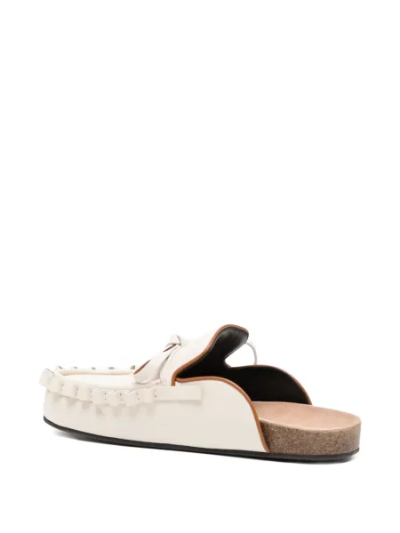 Papuci tip mules Jw Anderson din piele