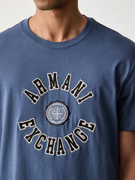 Armani Exchange férfi póló kék