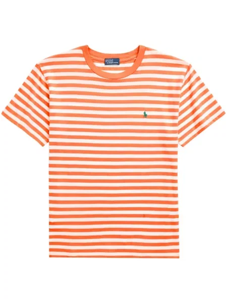 Αρκουδάκι polo Polo Ralph Lauren υφαίνω διαγωνίως με σχέδιο μπλε