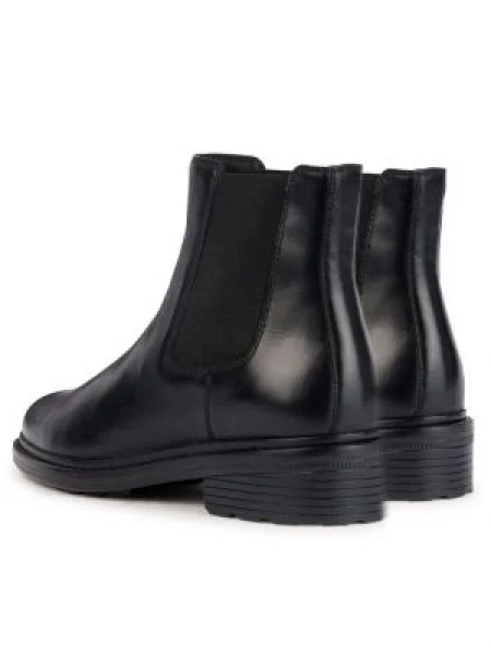 Geox Офицерки D Walk Pleasure черен