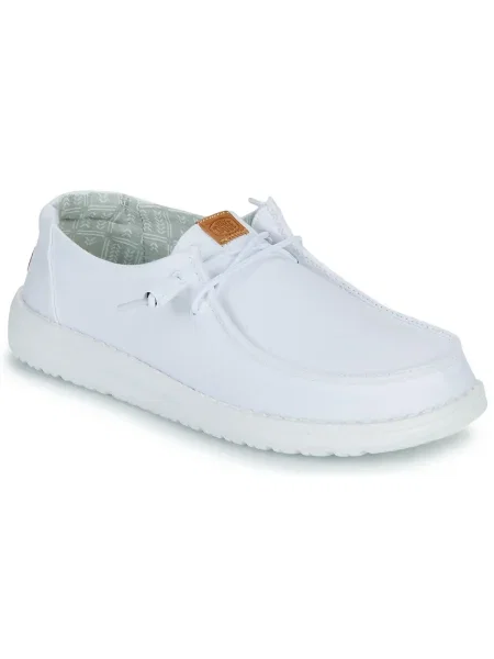 Pantofi Heydude stretch alb