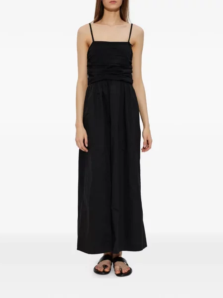 Rochie Gestuz cu volane negru