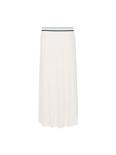 Długa spódnica maxi Moncler biała