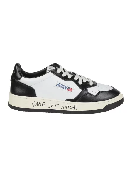 Sneakersy Autry skórzane białe