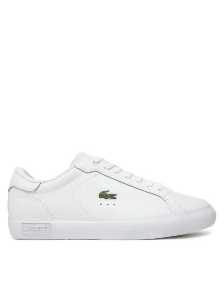 Sneakersy Lacoste biela