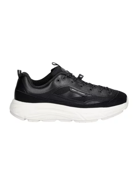 Sneakersy Armani Exchange czarne