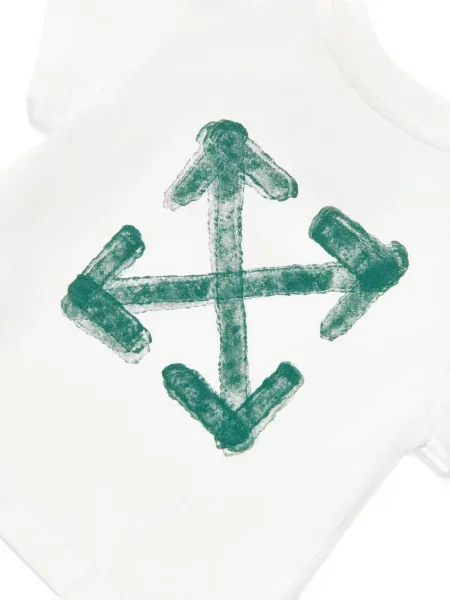 Koszulka dziecięca Off-white biała