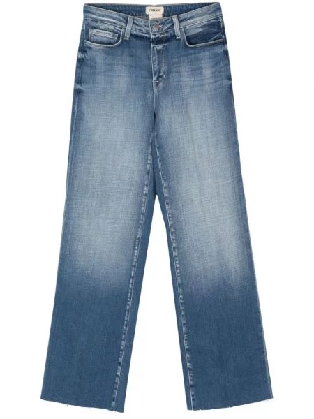 Blugi L'agence cu talie înaltă albastru