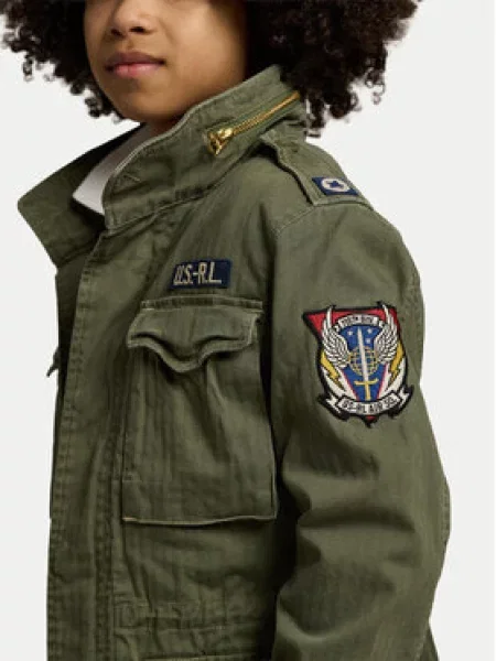 Polo Ralph Lauren Demisezoninė striukė Chaki