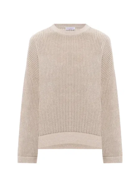 Pulover Brunello Cucinelli cu nervuri