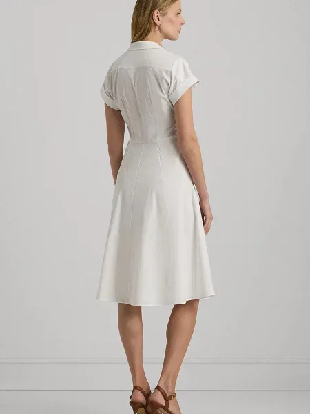 LAUREN RALPH LAUREN Rochie alb