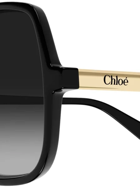 Слънчеви очила Chloé Eyewear черно