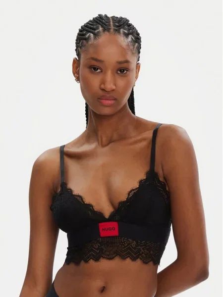 HUGO Grudnjak krvavo crvena crna