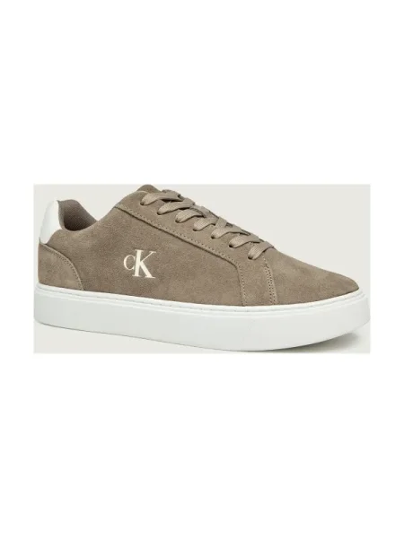 Calvin Klein Sneakers | piele întoarsă bej