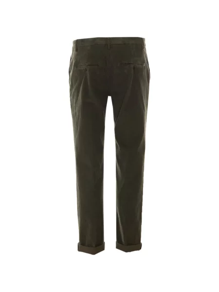 Pantaloni Dondup de catifea cord verde