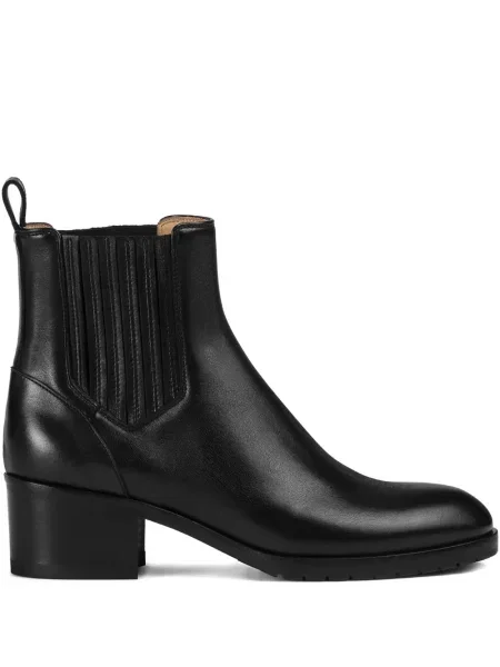 Botine chelsea Doucal's din piele negru