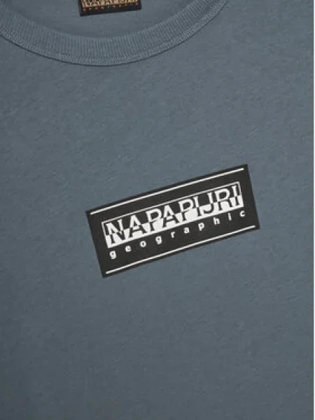 Napapijri Póló Chamois D Regular Fit kék