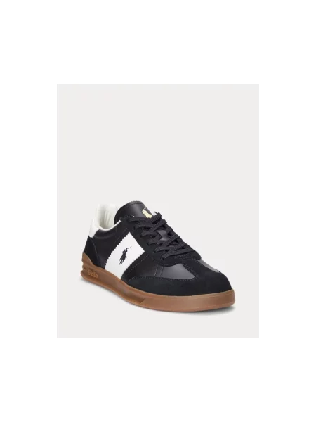 Sneakersy Polo Ralph Lauren koronkowe białe