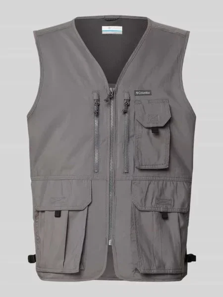 Bezrękawnik trekkingowy Columbia Silver Ridge Utility city grey srebrna