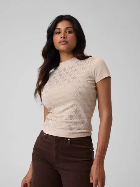 GUESS Tricou bej