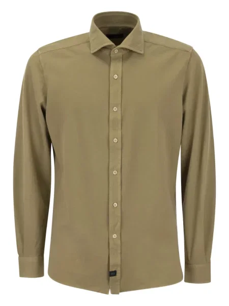 Gulerat cămașă Fay verde