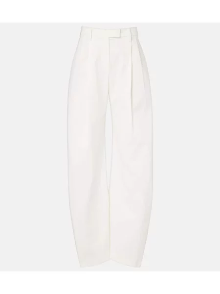 Hlače Brunello Cucinelli bela