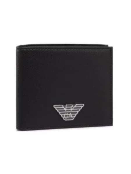 Portfel Emporio Armani czarny